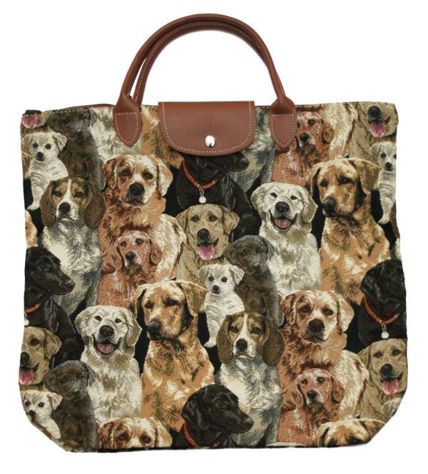 Labrador Foldaway Shopping Bag - Dog Gifts NZ